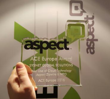 aspect.ace.europe.sysnet.award.april.2016