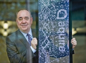 Scotland's First Minister Alex Salmond pics Alan Peebles