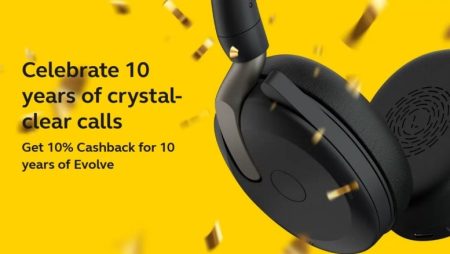 Jabra Gives Customers Cashback to Celebrate 10 Years of Jabra Evolve