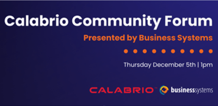 Calabrio Community Forum | December 2024