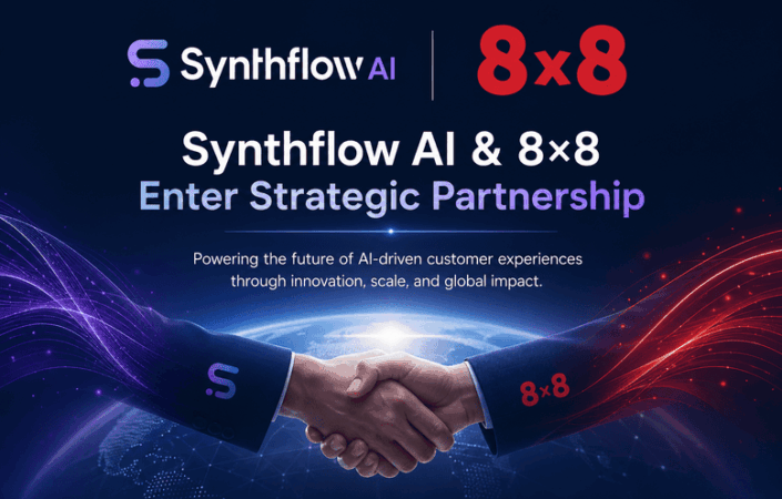 Synthflow AI & 8×8 Enter Strategic Partnership